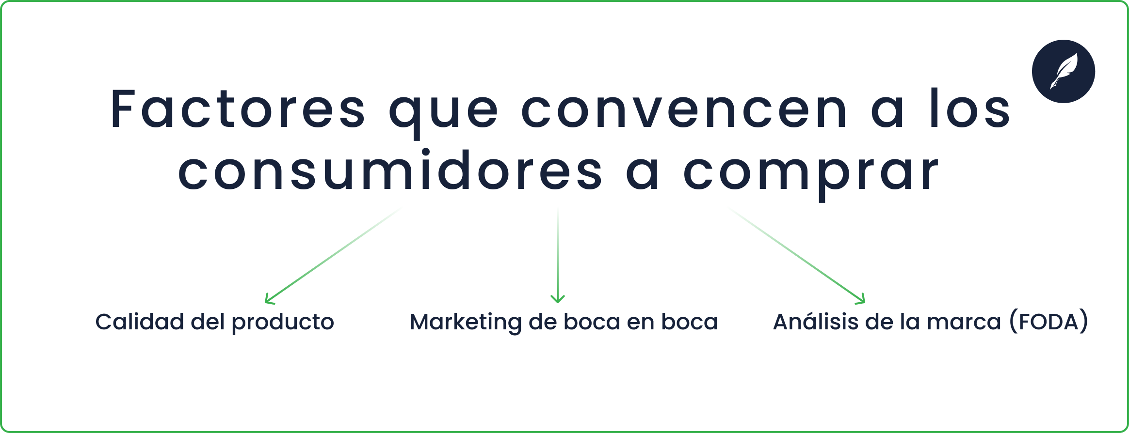 qué factores influencian para convencer a los consumidores a comprar