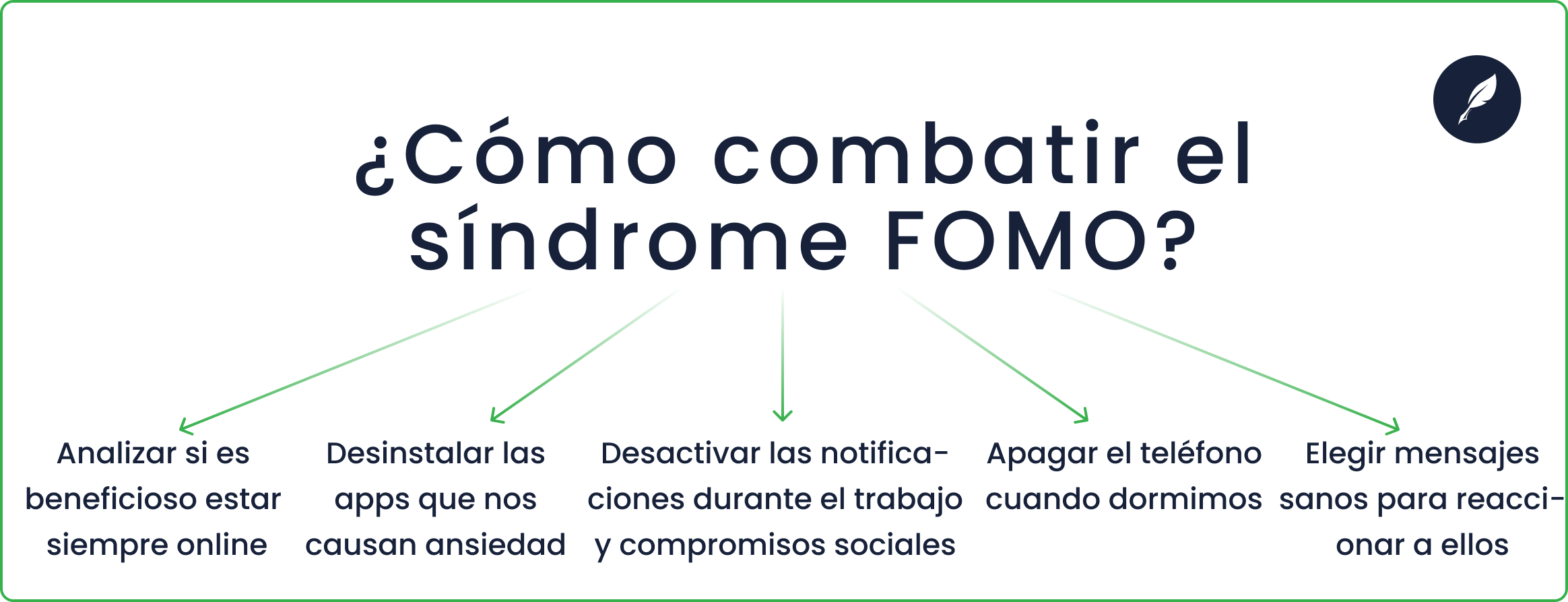 cómo podemos combatir el FOMO en nuestras vidas